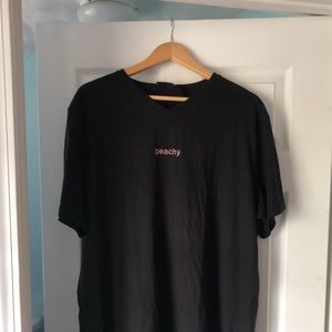 Embroidered Peachy Shirt